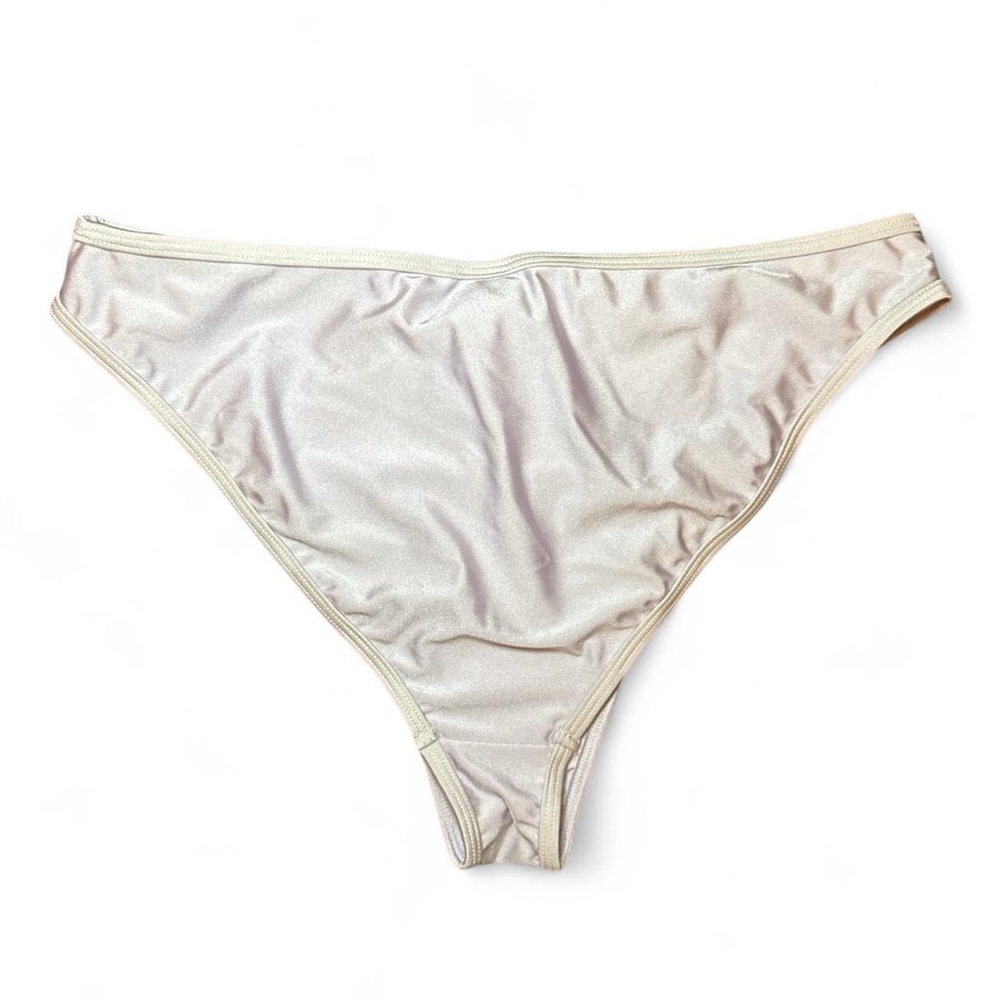 NWT TWIIN Bella Sheer Lavender Y2K 90s Mid-Rise Purple Bikini Bottoms — LARGE - Picture 4 of 4